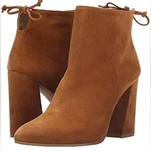 Stuart Weitzman Gardiner Chelsea Suede Ankle Boots – Brown Tan | Size 8.5 | NEW